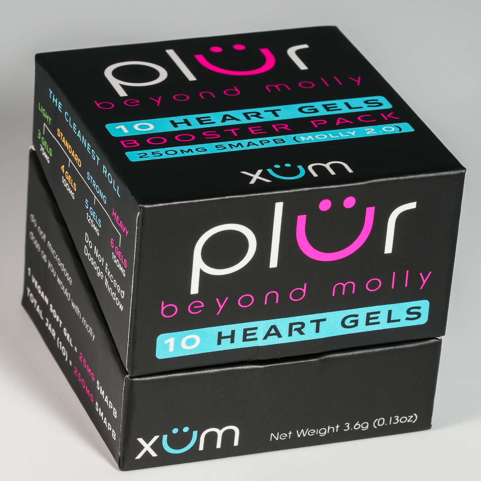 PLÜR Booster Pack (10 Booster Soft Gels) XÜM Personal Pack (10 Tabs)