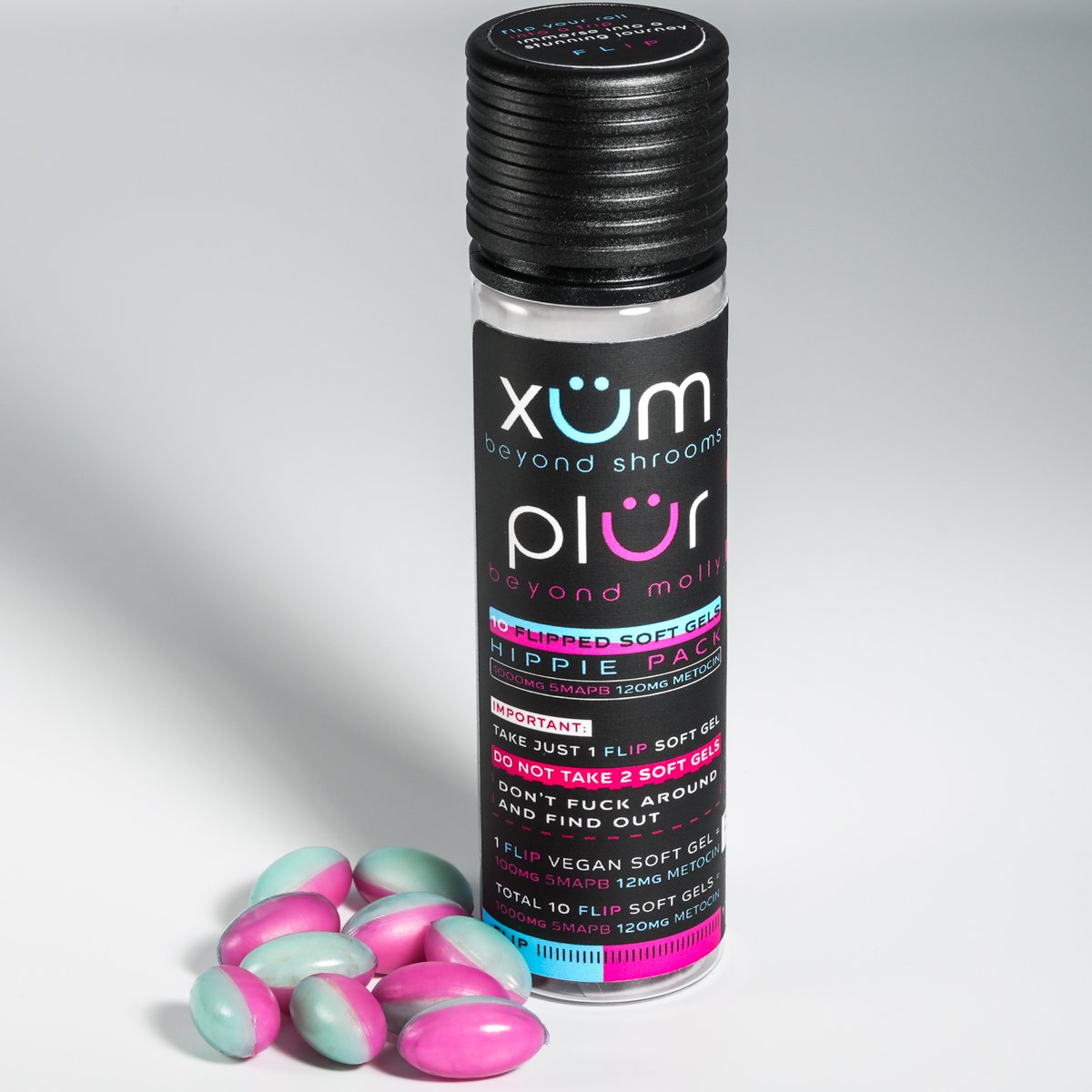 XÜM PLÜR Hippie Pack (10 FLIP Soft Gels) XÜM PLÜR Hippie Pack (10 FLIP Soft Gels)